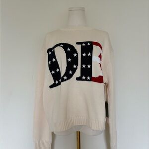 NWT Dairy Boy Cream Sweater